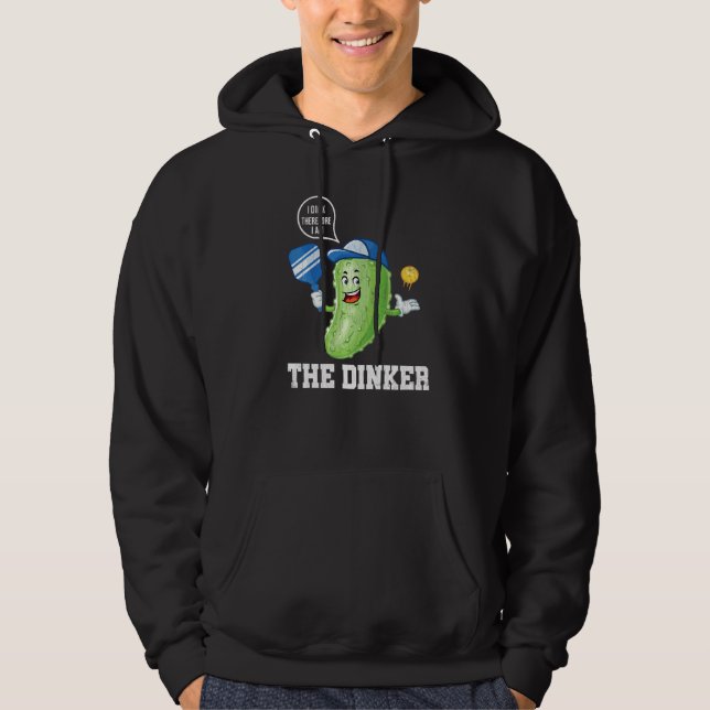 Sudadera Soy El Gráfico De Paddle Del Dinker Pickleball Pla (Anverso)