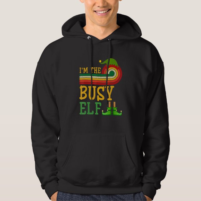 Sudadera Soy el grupo de fiesta de Navidad de emparejamient (Anverso)