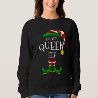 Sudadera Soy el grupo de la reina elfa de Navidad, familia 