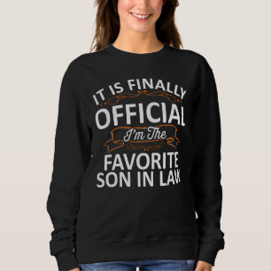 Sudadera Soy el hijo favorito de los Camisas de Derecho en