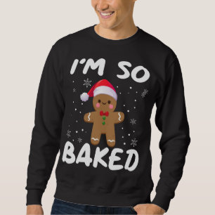 Sudadera Soy el hombre panecillo al horno Navidades Santa H