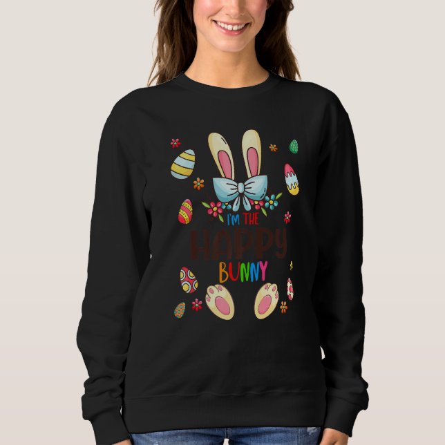 Sudadera Soy el huevo familiar feliz del Día de Pascua de l (Anverso)