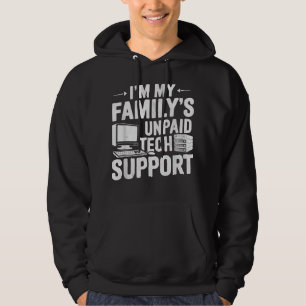 Sudadera Soy el ingeniero gracioso de soporte técnico no pa