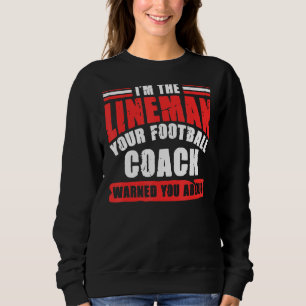 Sudadera Soy el jugador de juego del entrenador de fútbol d