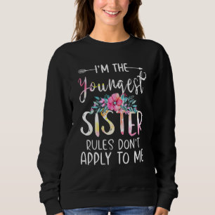 Sudadera Soy el más joven La regla no se aplica a mí Tee