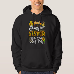 Sudadera Soy El Más Joven Las Reglas No Me Aplican Sunflow