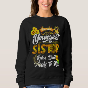 Sudadera Soy El Más Joven Las Reglas No Me Aplican Sunflow