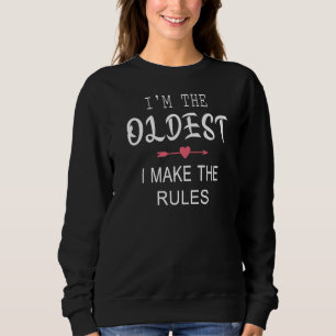 Sudadera Soy El Mayor Que Hago Las Reglas Hermanos Hermanos