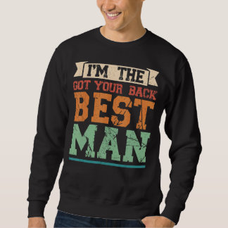 Sudadera Soy el mejor hombre groomsman
