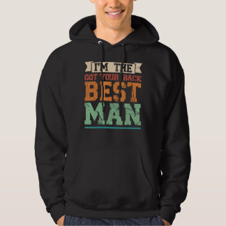 Sudadera Soy el mejor hombre groomsman