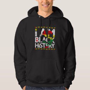 Sudadera Soy el Mes de la Historia Negra African Afro Ameri