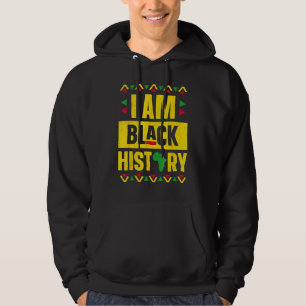 Sudadera Soy el Mes de la Historia Negra Afro Africano Orgu