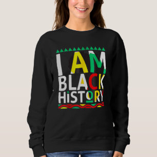Sudadera Soy el Mes de la Historia Negra Afro Africano Orgu