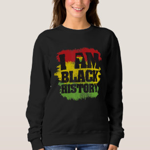 Sudadera Soy el Mes de la Historia Negra Afro Africano Orgu