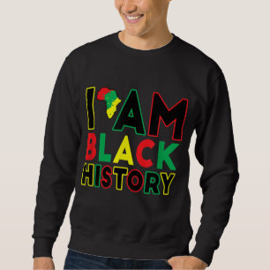 Sudadera Soy el Mes de la Historia Negra del Orgullo Africa