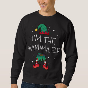 Sudadera Soy el Navidad de la familia Grammy Elf Pajam