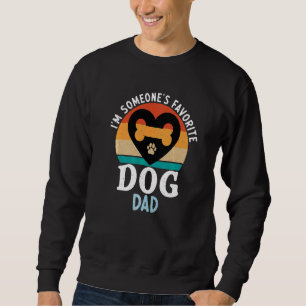 Sudadera Soy el papá perro favorito de alguien cachorro per