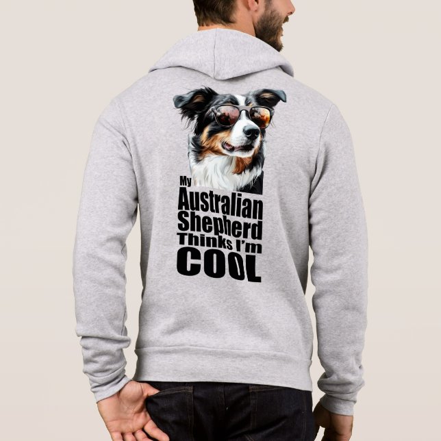 Sudadera Soy el Pastor Australiano de Guay (Reverso)