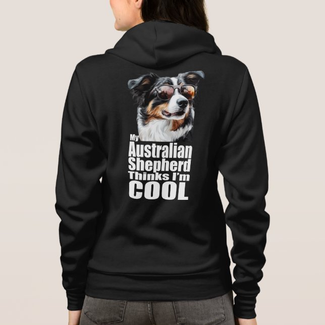 Sudadera Soy el Pastor Australiano de Guay (Reverso)