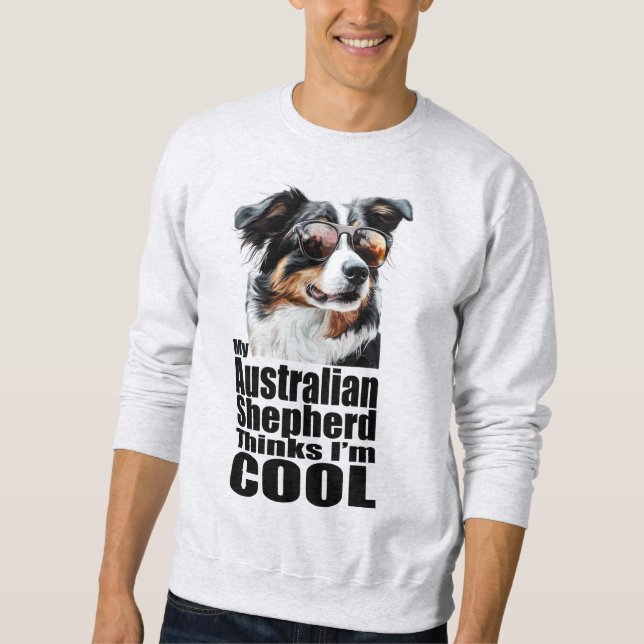 Sudadera Soy el Pastor Australiano de Guay (Anverso)