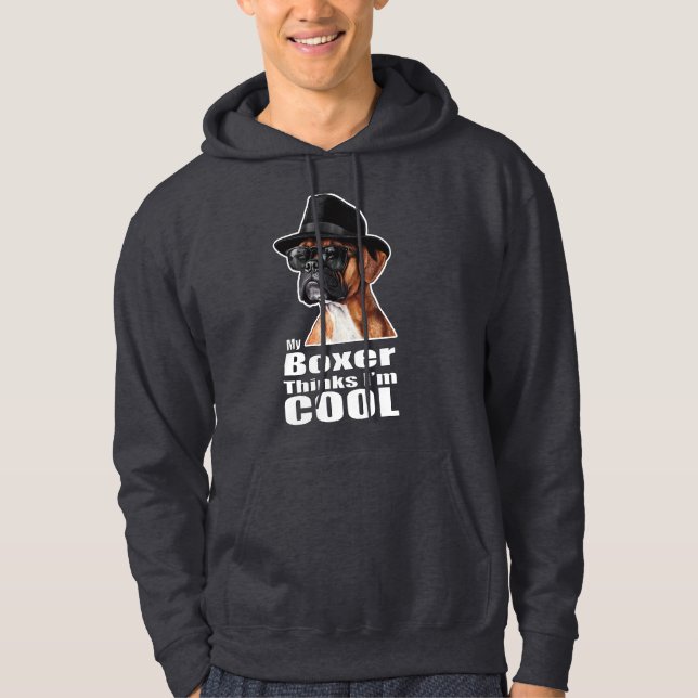 Sudadera Soy el perro de Guay Boxer (Anverso)