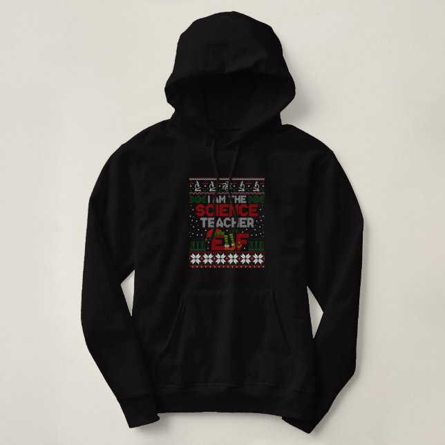 Sudadera Soy el profesor de ciencia Navidades graciosos Ugl (Diseño del anverso)