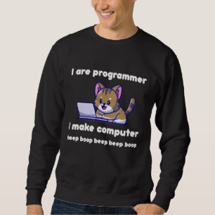 Sudadera Soy El Programador Que Hago La Computadora Gracios