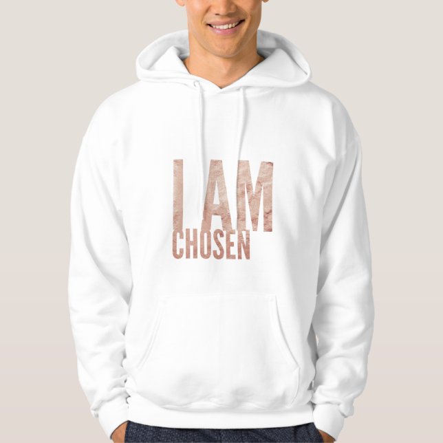Sudadera Soy elegido Oro de Hoodie (Anverso)