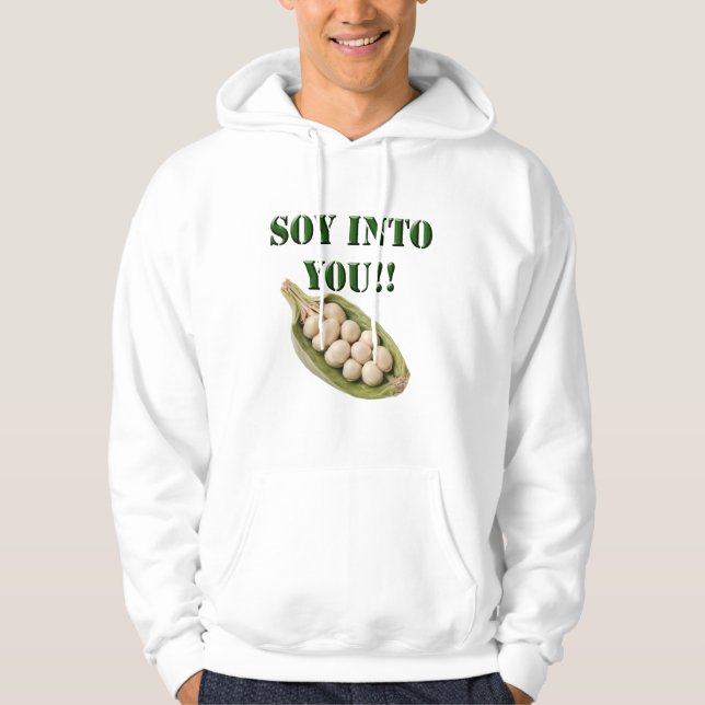Sudadera Soy En Ti: Una Historia De Amor Vegan, (Anverso)