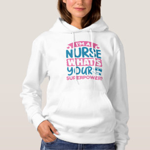 Sudadera Soy enfermera ¿Cuál es tu superpoder?