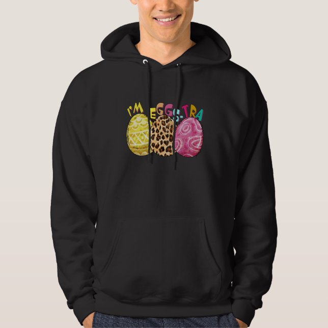 Sudadera soy extra, retro, vintage (Anverso)