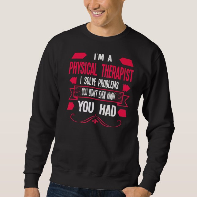 Sudadera Soy físico terapista 1 (Anverso)