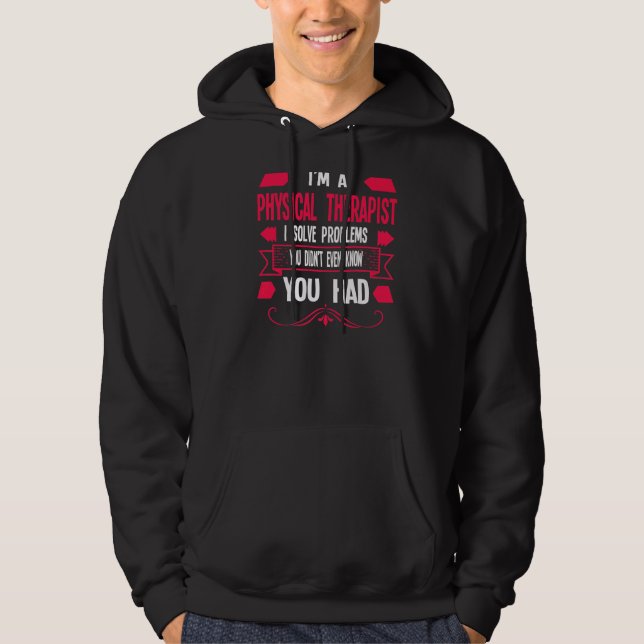 Sudadera Soy físico terapista 1 (Anverso)