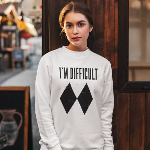Sudadera Soy Gag Invierno Difícil de Esquiar