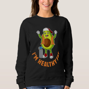 Sudadera Soy grasa saludable, aguacate lindo, vegetariano g