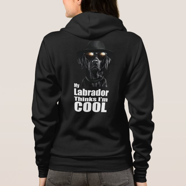 Sudadera Soy Guay Black Lab (Reverso)