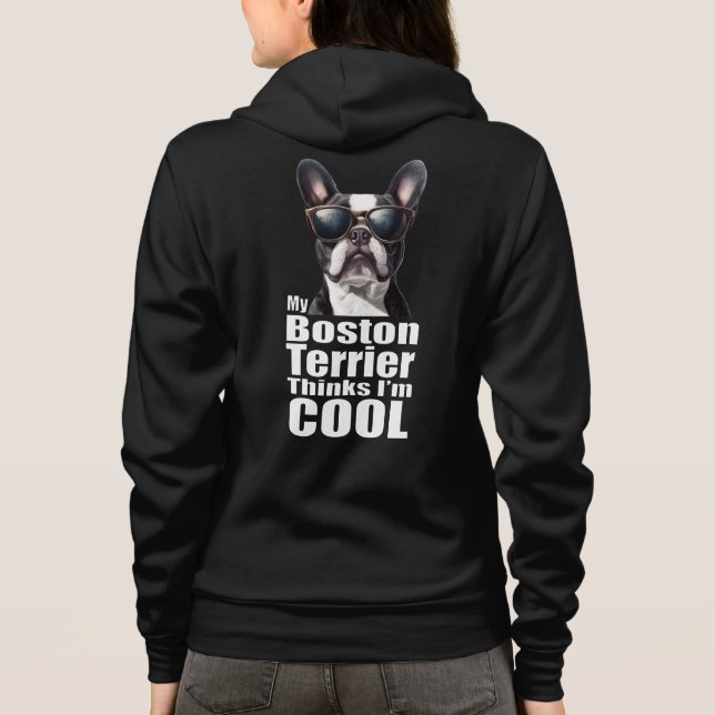 Sudadera Soy Guay Boston Terrier (Reverso)
