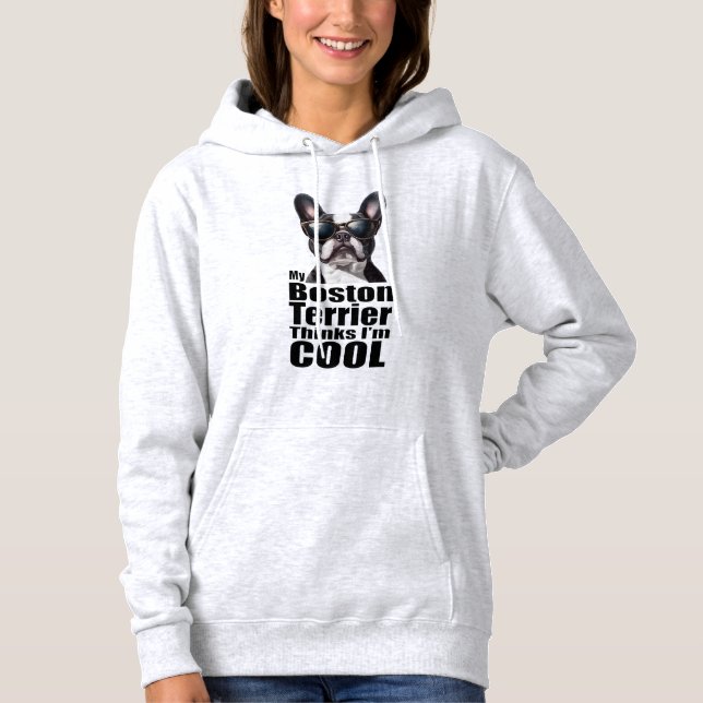 Sudadera Soy Guay Boston Terrier (Anverso)
