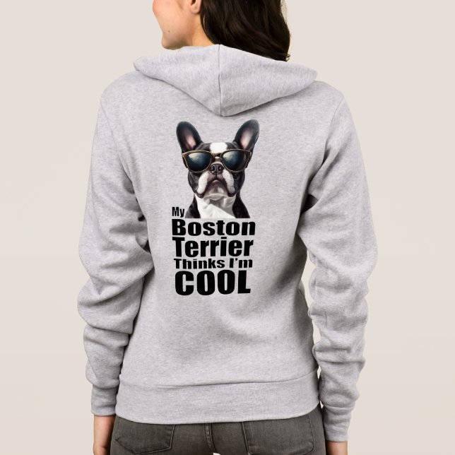 Sudadera Soy Guay Boston Terrier (Reverso)