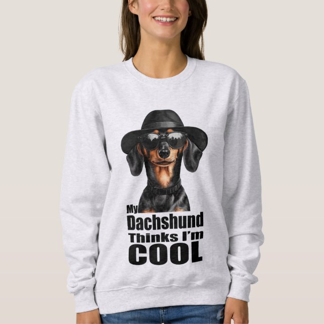 Sudadera Soy Guay Dachshund (Anverso)