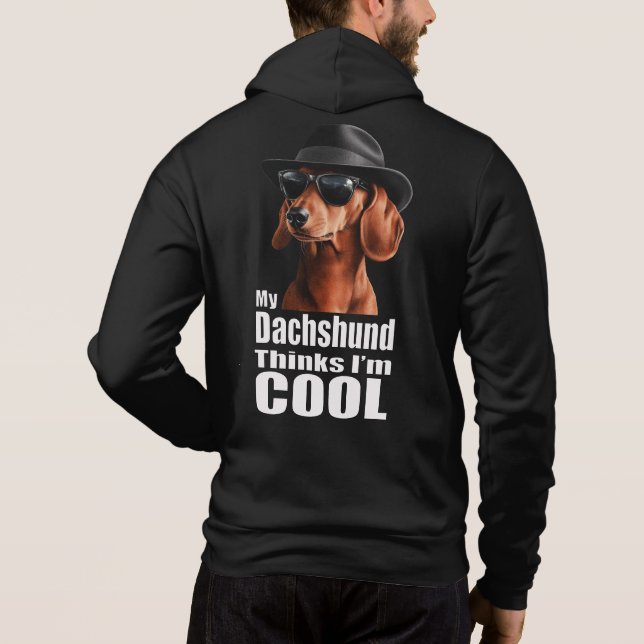 Sudadera Soy Guay Dachshund (Reverso)
