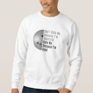 Sudadera Soy Hermosa, Soy Buena Bola Gray