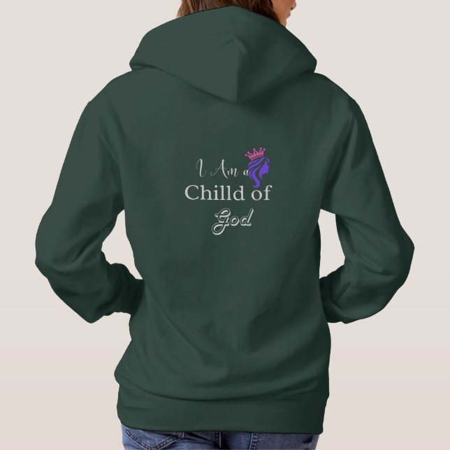 Sudadera Soy hijo de Dios | Faith Hoodie cristiana (Reverso)