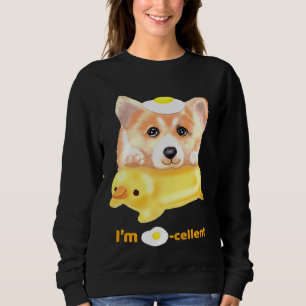 Sudadera Soy Huevo Cellent Excelente Corgi
