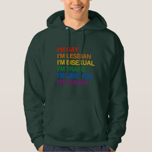 Sudadera Soy humano como usted