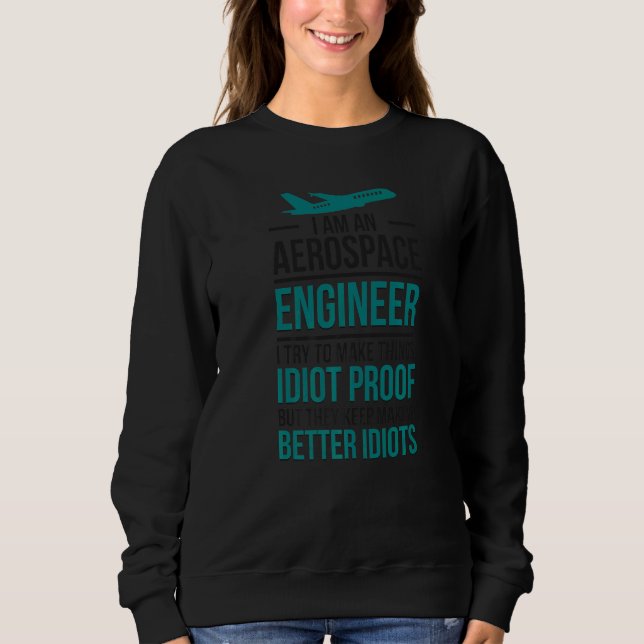 Sudadera Soy Ingeniería Aeroespacial (Anverso)