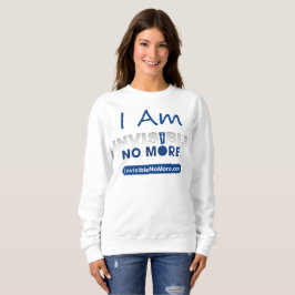 Sudadera Soy invisible no más - camiseta