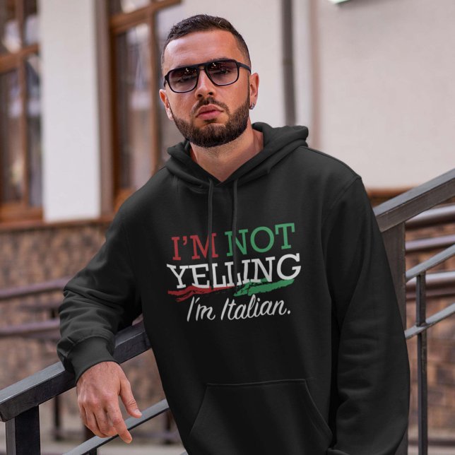 Sudadera Soy italiano (Subido por el creador)