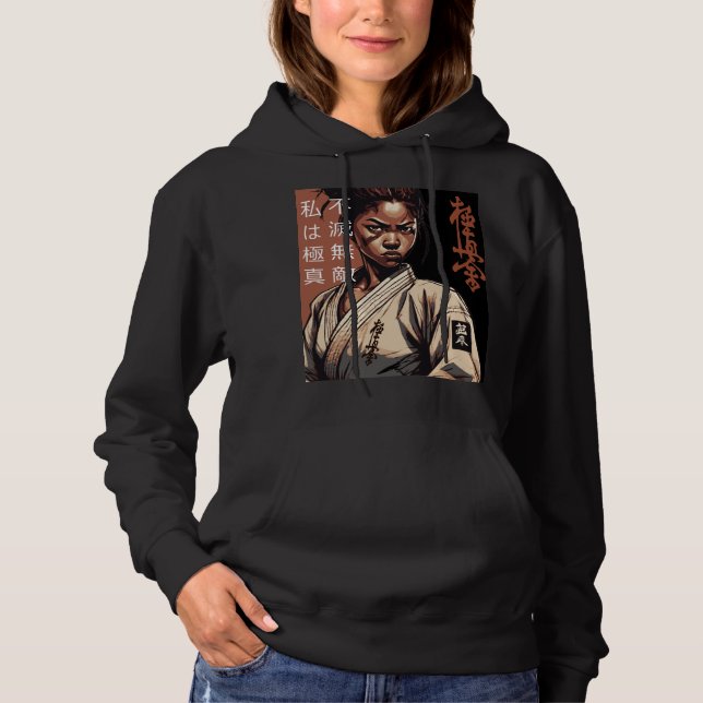 Sudadera Soy Kyokushin, Irrompible, Imparable (Anverso)