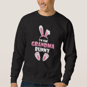 Sudadera Soy la abuela conejita divertida familia que cocin